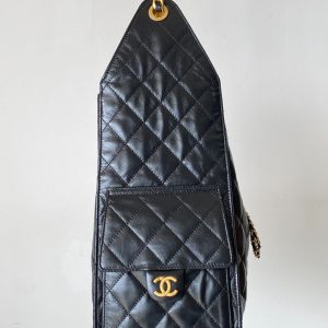 img_4719e779_20241205_o_1ieah99q71dbu6aq1i4614ni11hf5_jpeg CC 25C Hobo Bags 40cm Black Calfskin