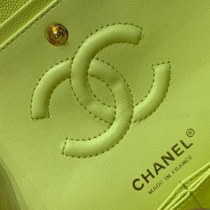 img_47d61fad_20231020_i1697780115_8659_7_jpg Small Classic Flap Bag 23cm Yellow Caviar Gold Hardware