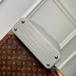 CAPUCINES BB 27 GREY TAURILLON SILVER HARDWARE