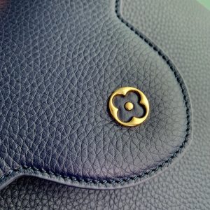 CAPUCINES BB 27 DARK BLUE TAURILLON MOP GOLD HARDWARE