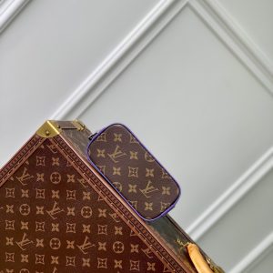 alma nano 18 monogram canvas purple calfskin