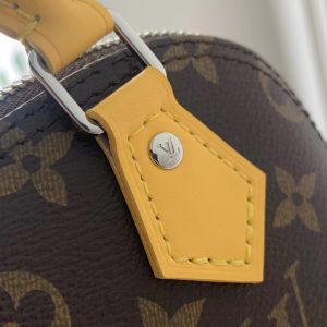 alma nano 18 monogram canvas yellow calfskin