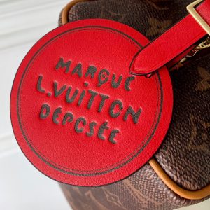 Lv Locker Dopp Kit 23 Brown Monogram