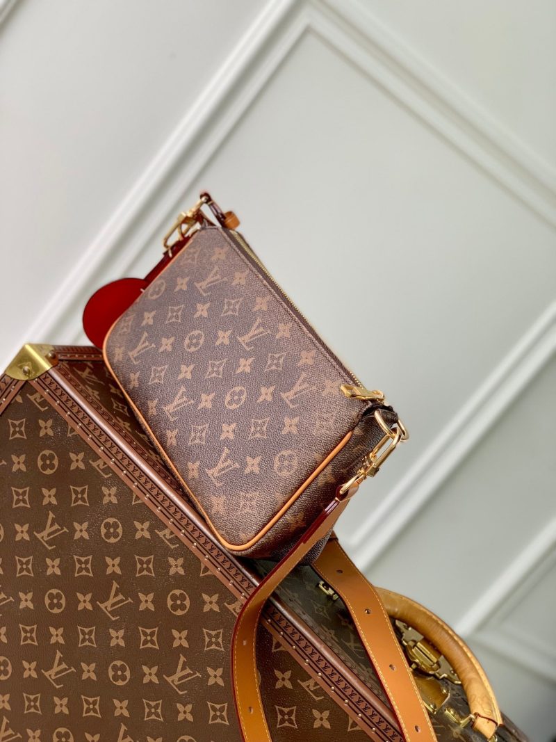 Lv Pochette Accessoire XL Brown Monogram