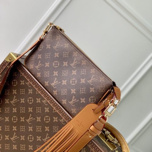 Lv Pochette Accessoire XL Brown Monogram
