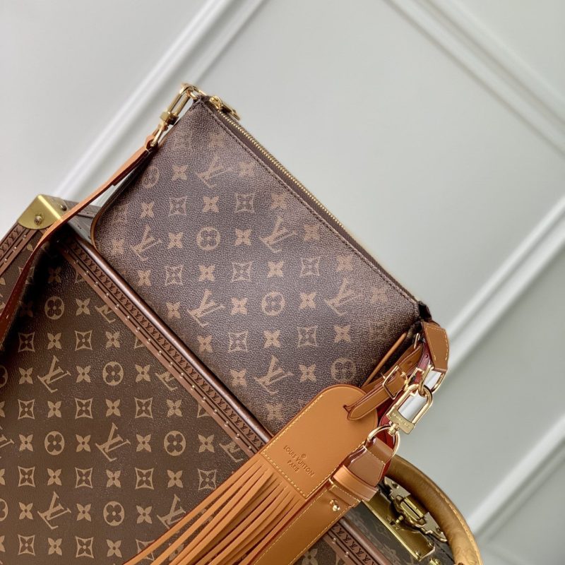 Lv Pochette Accessoire XL Brown Monogram