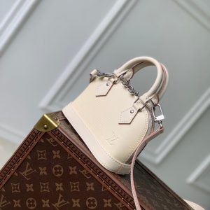 Lv Nano Alma 18 Cream Epi Leather