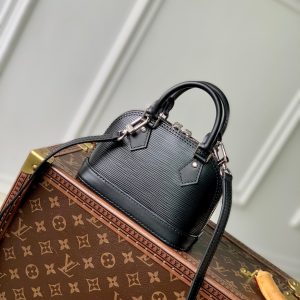 Lv Nano Alma 18 Black Epi Leather