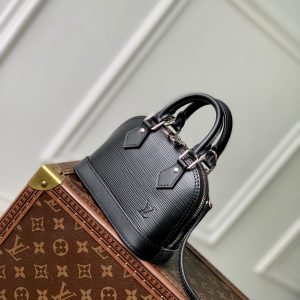 Lv Nano Alma 18 Black Epi Leather