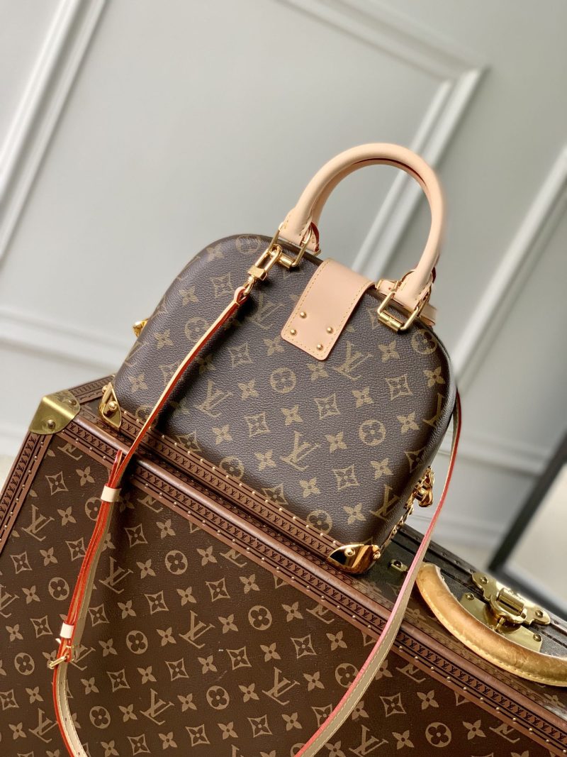 Lv Alma Trunk 26 Brown Monogram
