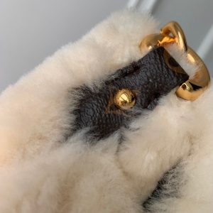 Lv Sunset 27 Brown Monogram Wool