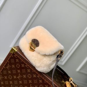 Lv Sunset 27 Brown Monogram Wool