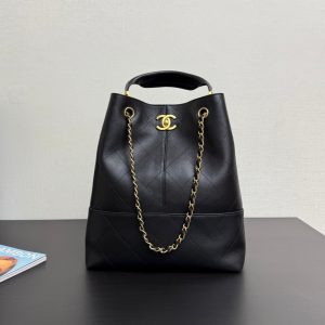 img_533a7dc2_20250607_i1749306577008_1617_0_0_jpg CC 25A Tote Bag 28cm Black Calfskin