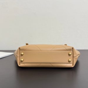 Chanel 2026 Maxi Coco Shopping Tote Bag 30cm Beige Calfskin