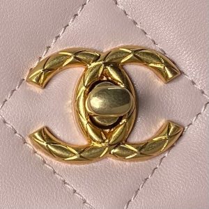 24a classic flap bag 26cm pink lambskin gold hardware