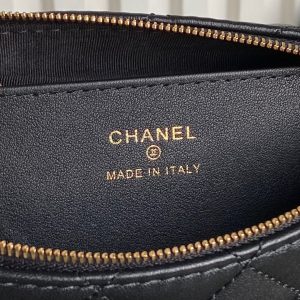 img_70762a6f_20241124_i1732459704_6183_0_jpg CC 25C Clutch With Strap 21cm Black Calfskin