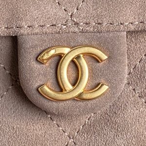 CC 25C Hobo Bag 40cm Rosy Brown Suede