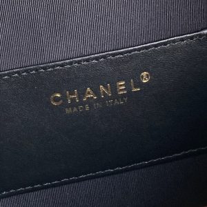 CC 25C Hobo Bag 40cm Black Suede