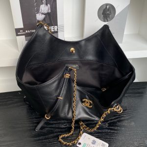 img_70762a6f_20250324_i1742823580528_5497_0_6_jpg Chanel 2025 Maxi Hobo Bag 47cm Black Soft Calfskin 322113