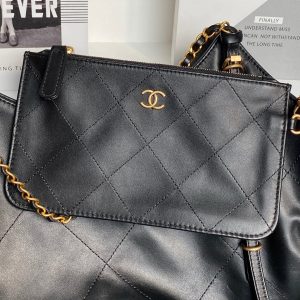 img_70762a6f_20250324_i1742823580546_1805_0_3_jpg Chanel 2025 Maxi Hobo Bag 47cm Black Soft Calfskin 322113