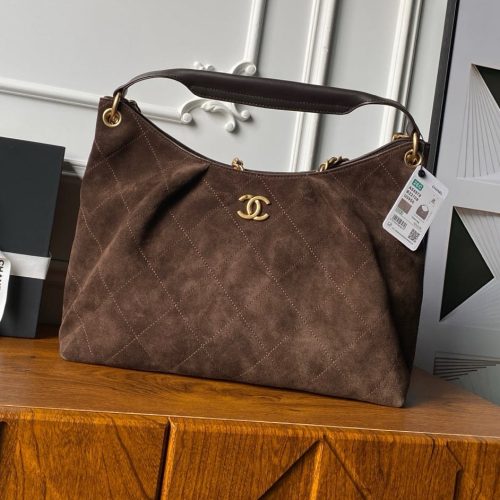 img_70762a6f_20251202_i1764635623467_3623_0_1_jpg Chanel 2025 Hobo Bag 35cm Brown Suede 318243