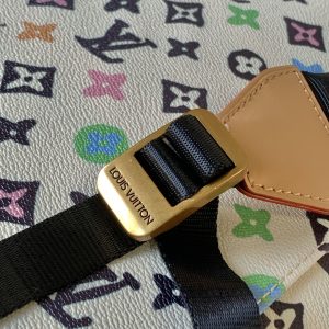 LV Christopher Large Backpack White Monogram Canvas