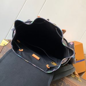 LV Christopher Large Backpack Multicolor Monogram Canvas