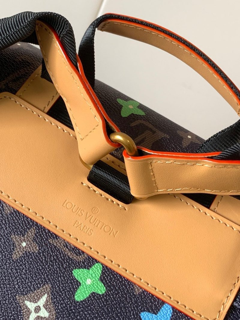 LV Christopher Large Backpack Multicolor Monogram Canvas