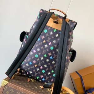 LV Christopher Large Backpack Multicolor Monogram Canvas