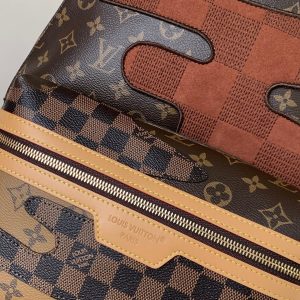 LV Discovery PM Backpack Brown Monogram Landscape Canvas
