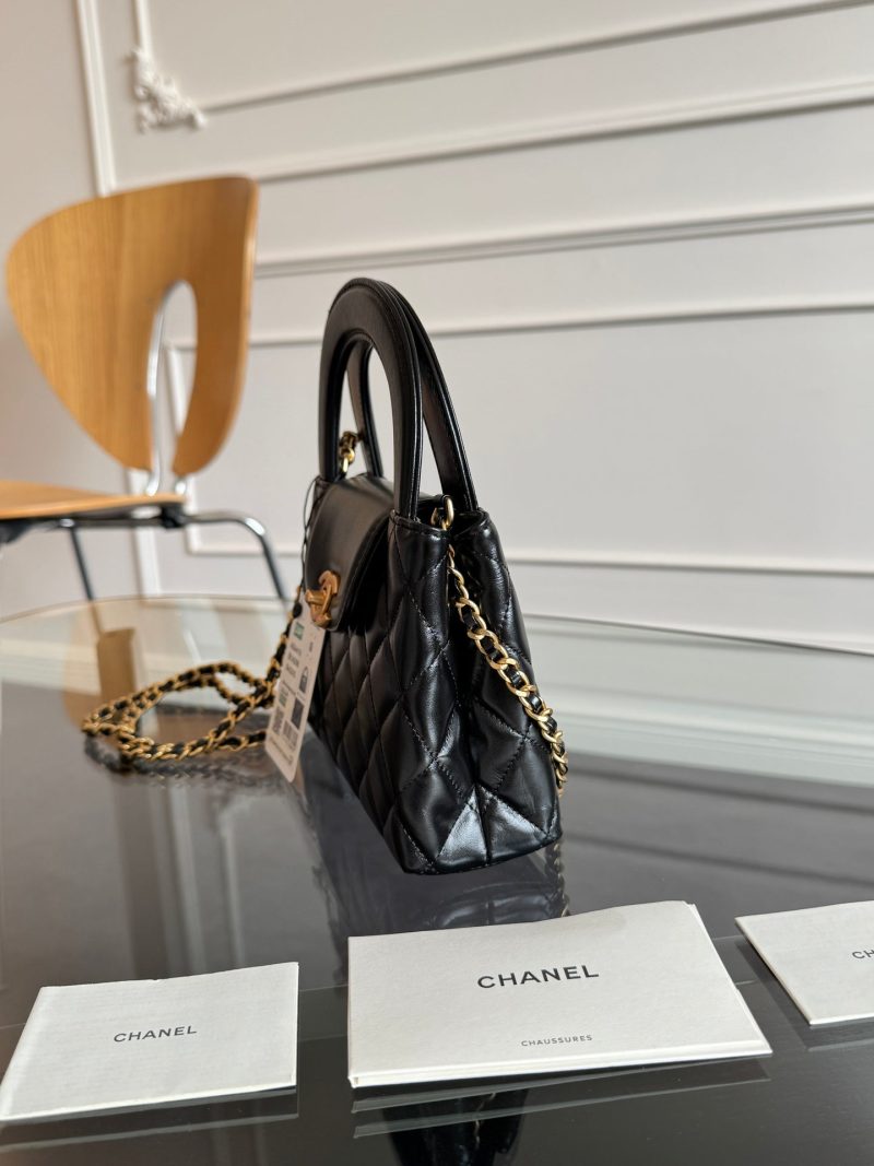 img_89105d0f_20241119_i1731967060_2288_3_jpg KELLY SHOPPING BAG 19 IN BLACK CALFSKIN GOLD HARDWARE