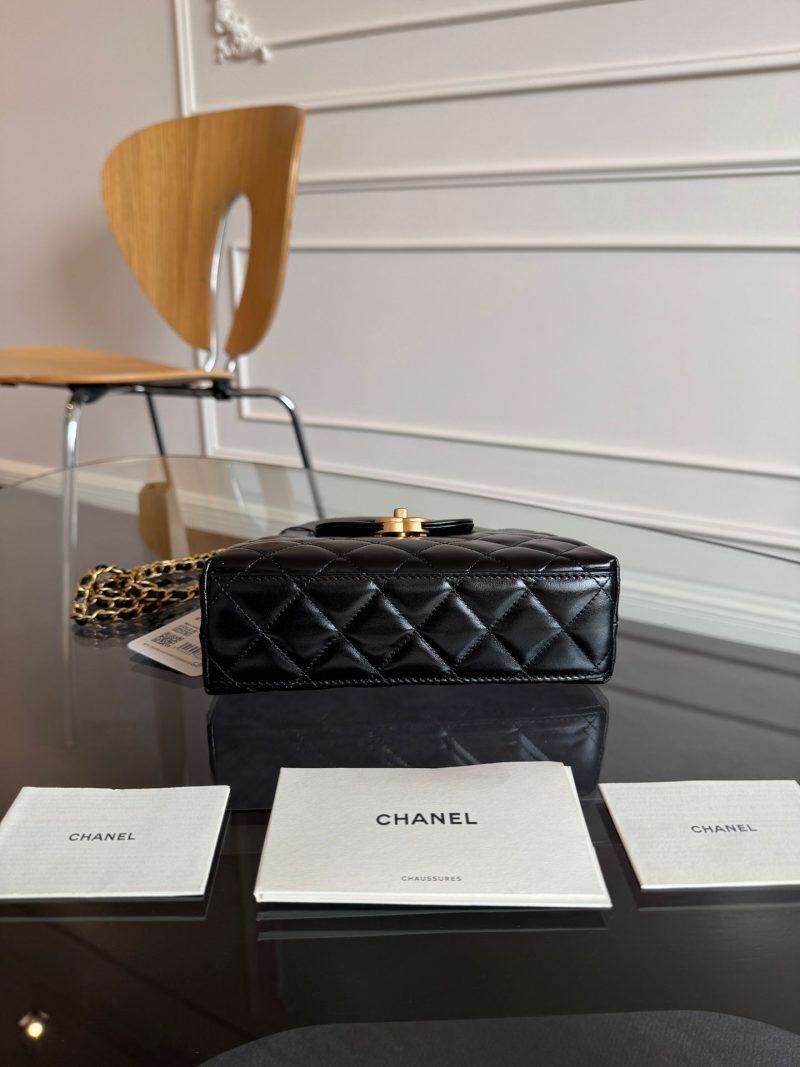 img_89105d0f_20241119_i1731967060_4534_1_jpg KELLY SHOPPING BAG 19 IN BLACK CALFSKIN GOLD HARDWARE