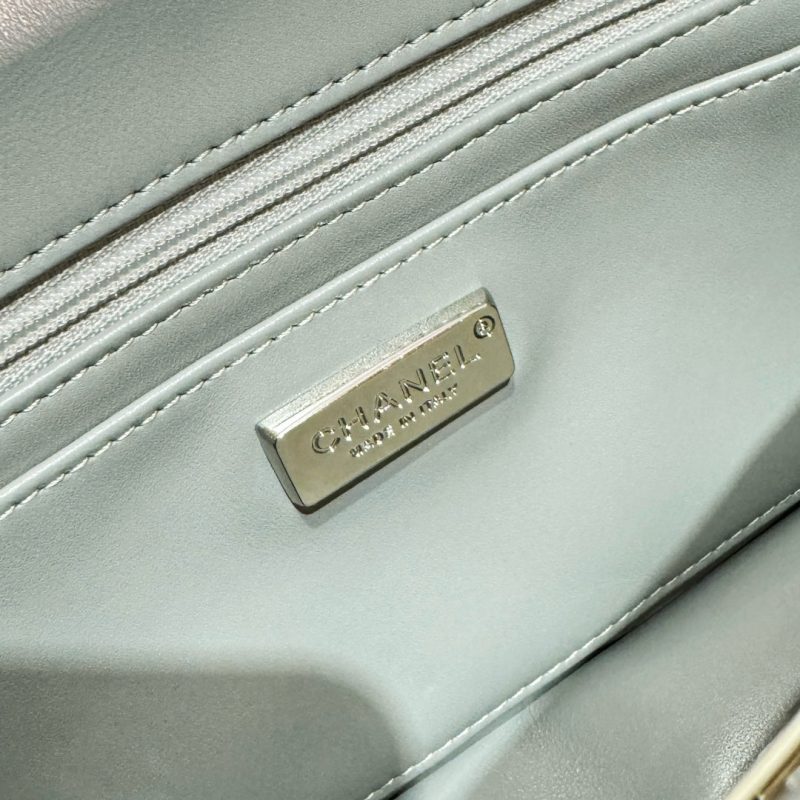 img_8e603200_20231229_i1703850533_3747_0_jpg 24S Flap Bag 20cm Multicolor Sequin Pink Flower Pearl Caflskin