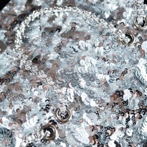 img_8e603200_20241124_i1732454999_9114_1_jpg 25C Flap Bag 21cm Dense Silver Sequin White Calfskin