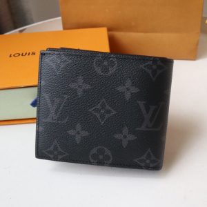 LV M60053 Amerigo Wallet Gray Monogram Canvas 224129