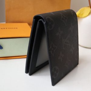 LV M60053 Amerigo Wallet Gray Monogram Canvas 224129