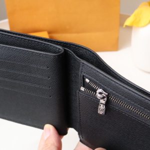 LV M60053 Amerigo Wallet Gray Monogram Canvas 224129