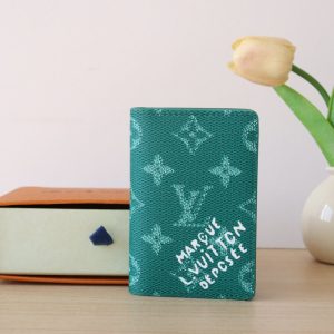 LV Pocket Organizer Monogram Heritage Canvas