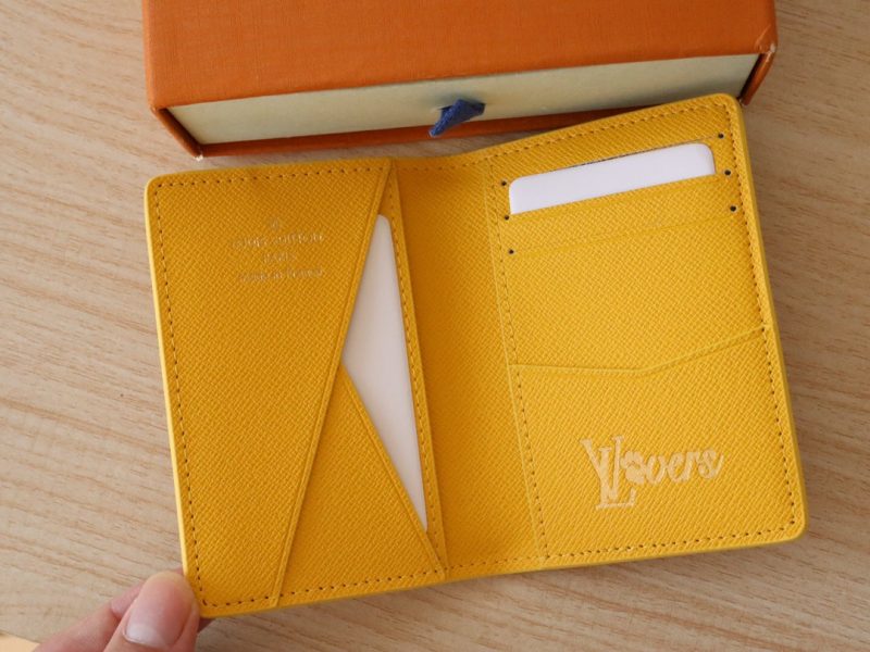 LV Pocket Organizer Monogram Heritage Canvas