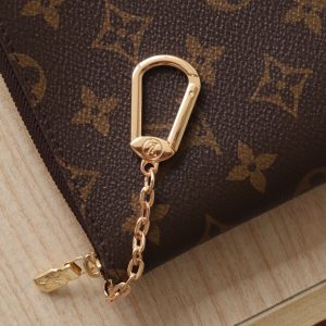 LV Pochette Clés 33cm Brown Monogram Canvas GHW