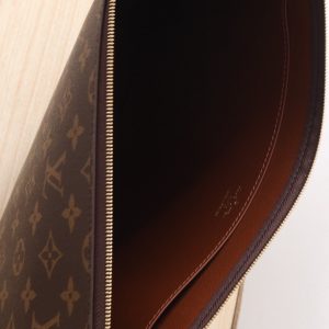 LV Pochette Clés 33cm Brown Monogram Canvas GHW