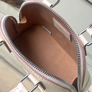 alma nano 18 cream epi leather