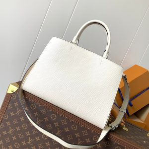 LV Marelle 30cm Tote Bag White mix Brown Epi grain leather 241070