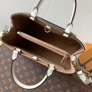 LV Marelle 30cm Tote Bag White mix Brown Epi grain leather 241070