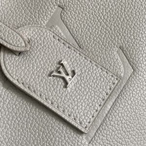 LV Carryall Bag White Monogram Empreinte Leather 251791