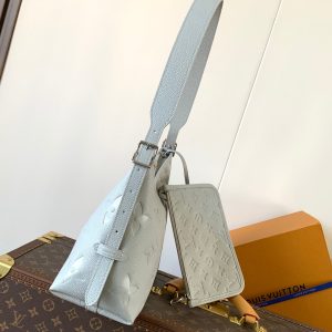 LV Carryall Bag White Monogram Empreinte Leather 251791