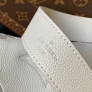 LV Carryall Bag White Monogram Empreinte Leather 251791