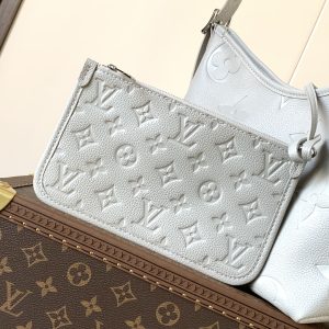 LV Carryall Bag White Monogram Empreinte Leather 251791