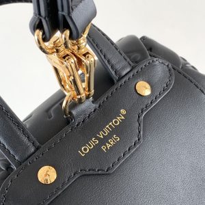 LV Coussin 26cm Backpack Black Gold Leather 252649