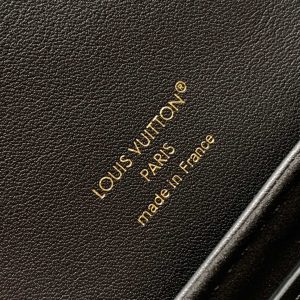 LV Coussin 26cm Backpack Black Gold Leather 252649